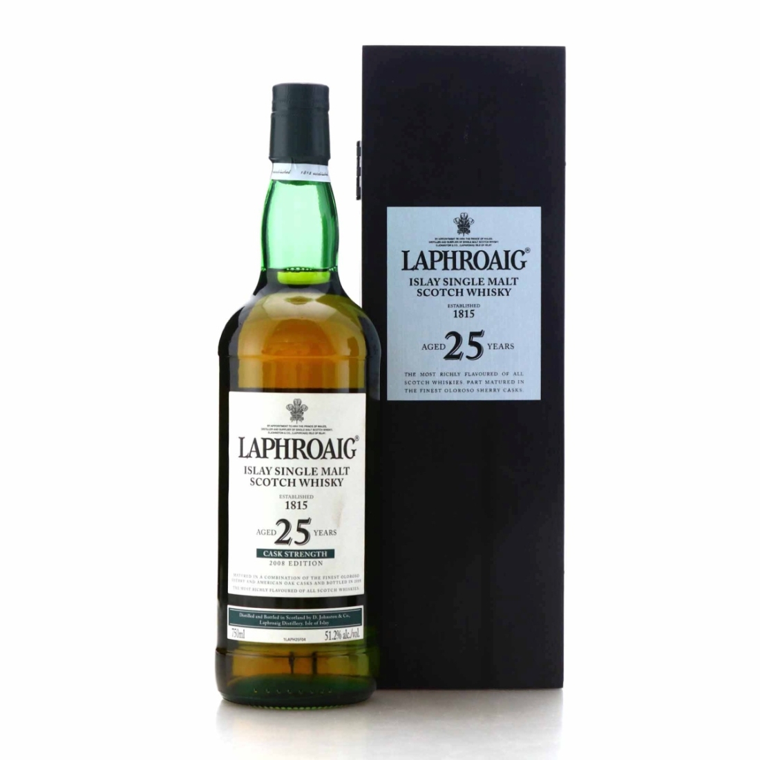 Laphroaig 25 Year Old Cask Strength 2008 Edition 75cl / US Import