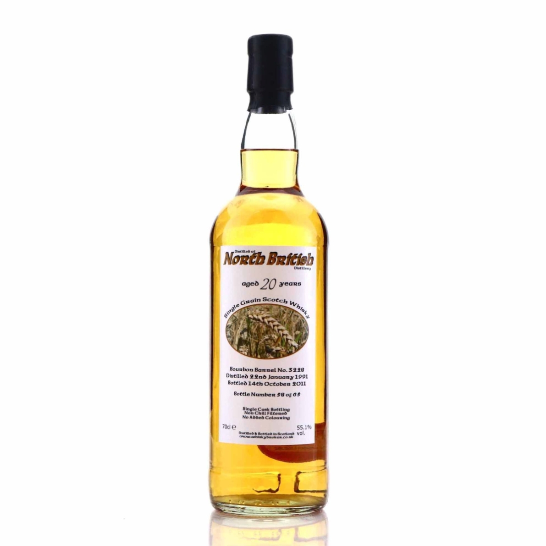 North British 1991 Whisky Broker 20 Year Old