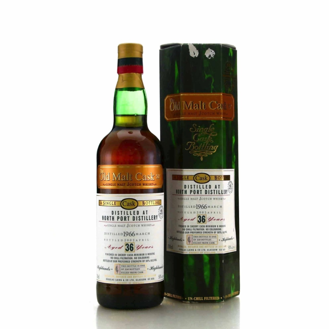 North Port 1966 Douglas Laing 36 Year Old Sherry Cask Finish