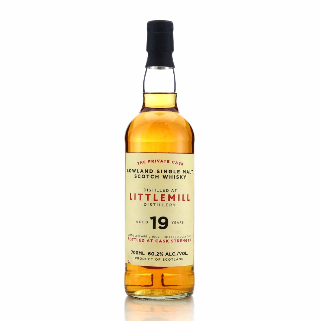 Littlemill 1992 The Private Cask 19 Year Old ​