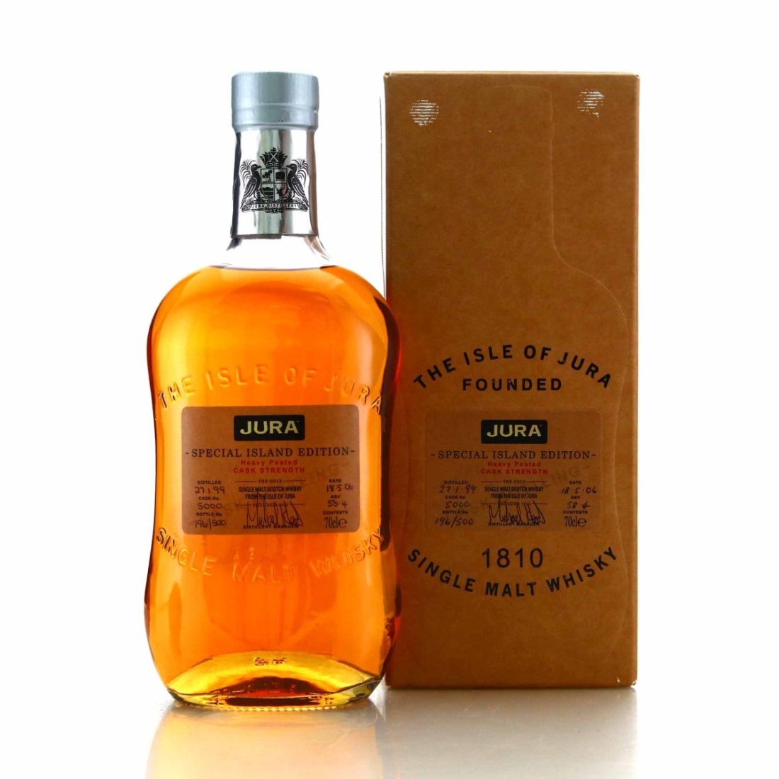 Image for Jura 1999 Single Cask #5000 - Special Island Edition