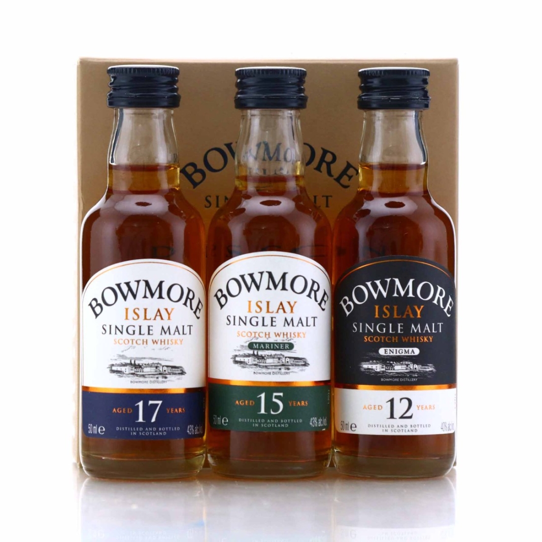 Bowmore Distiller's Collection Miniature 3 x 5cl
