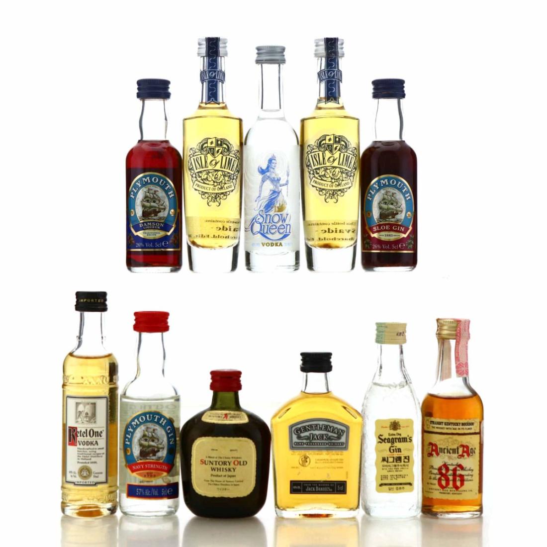 Worldwide Whisky & Assorted Spirits Miniature x 11 Whisky | Whisky ...