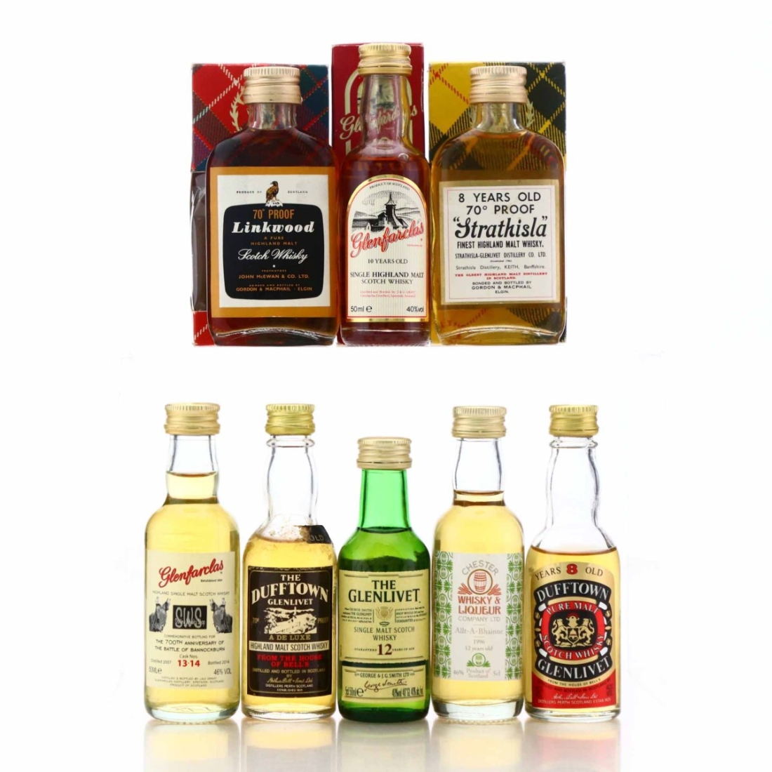 Speyside Single Malt Miniature x 8