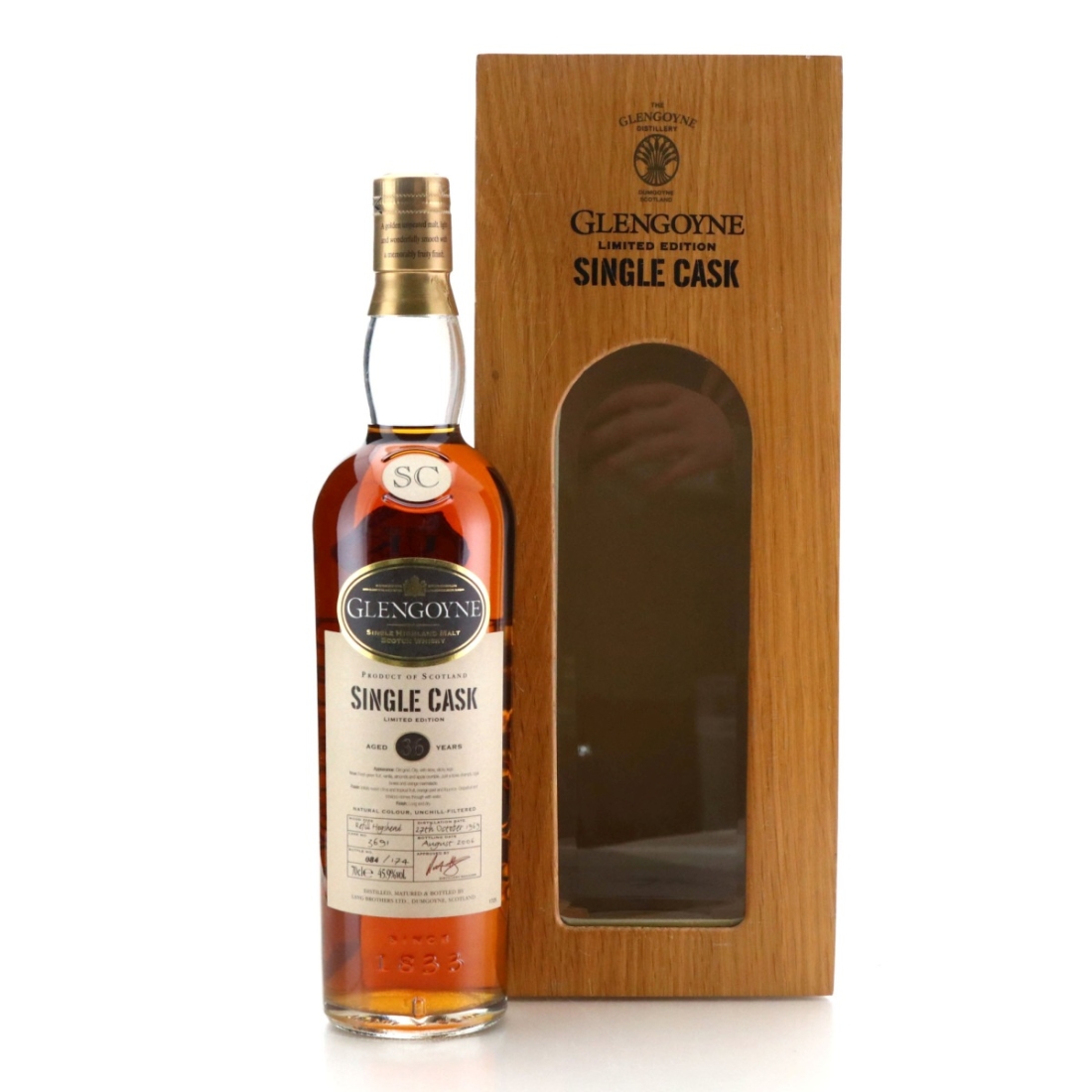 Glengoyne 1969 Single Cask #3691 36 Year Old