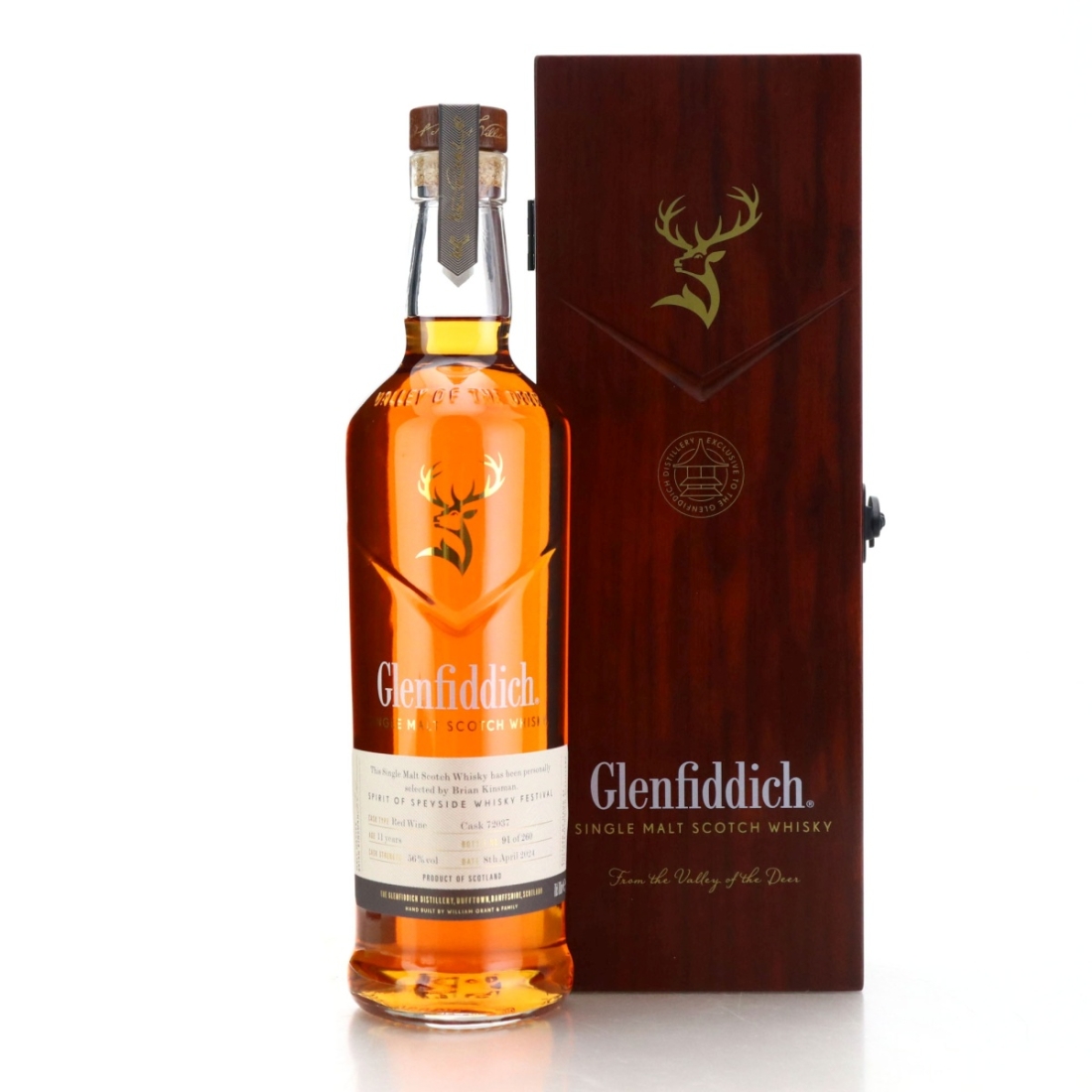 Glenfiddich 11 Year Old Red Wine Cask #72037 / Spirit of Speyside 2024