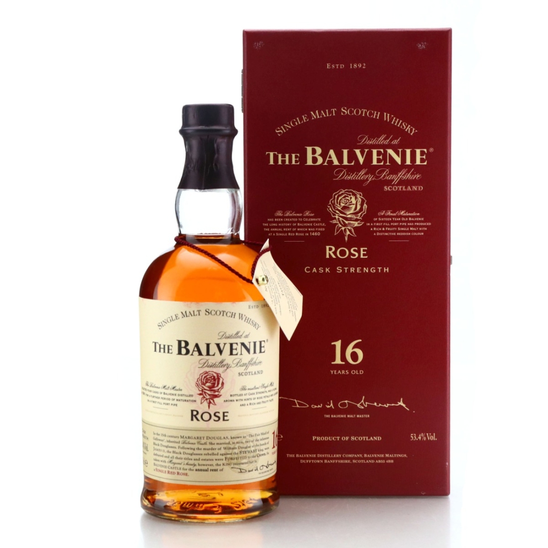 Balvenie Rose 16 Year Old / 1st Edition 53.4%