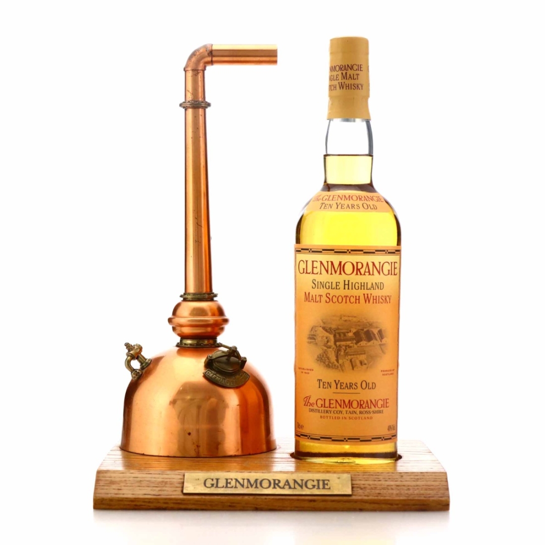 Glenmorangie 10 Year Old 1990s / includes Display Stand