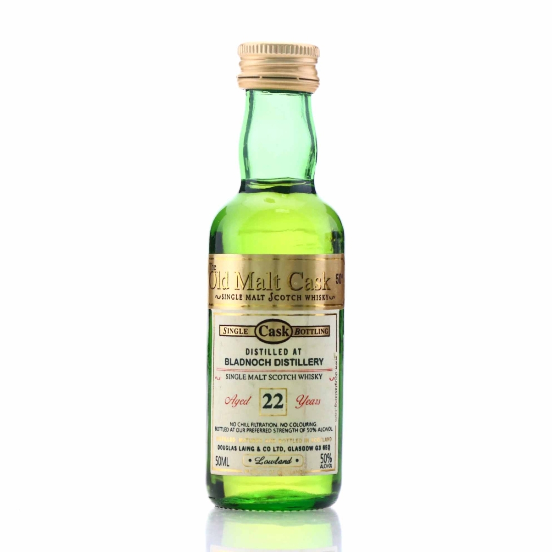 Bladnoch 22 Year Old Douglas Laing Miniature