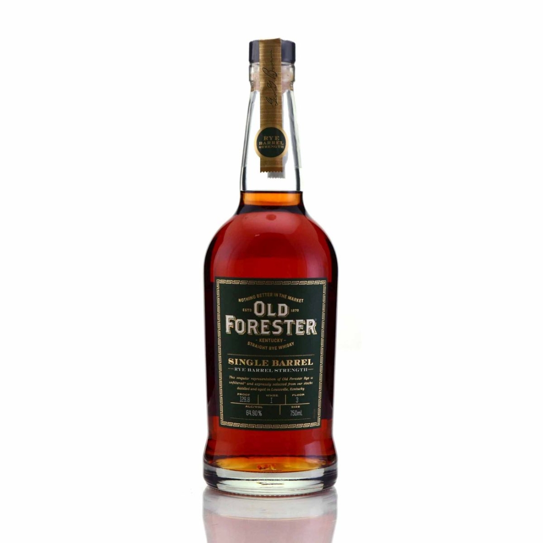 Old Forester Barrel Strength Single Barrel Rye