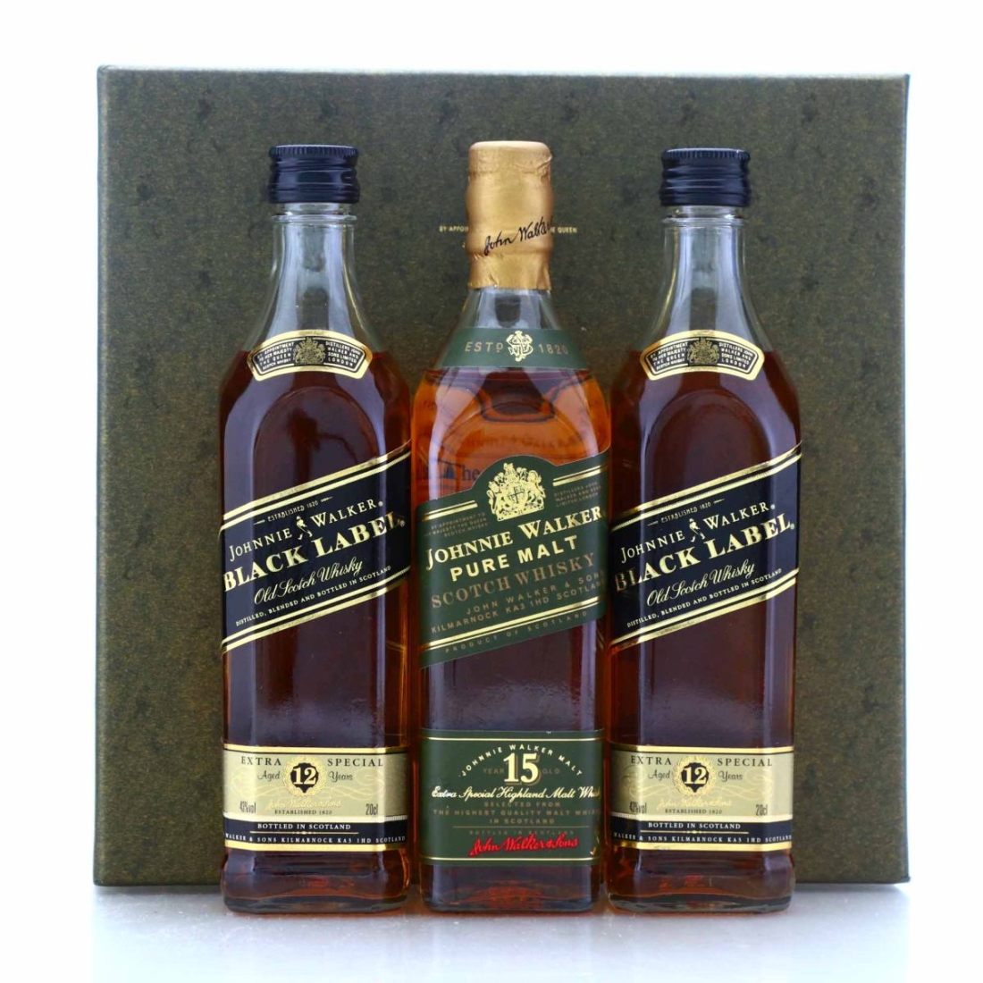 Johnnie Walker The Collection 3 x 20cl