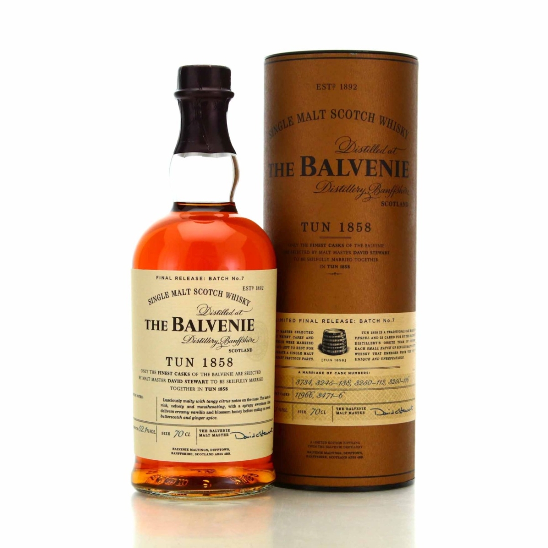 Image for Balvenie Tun 1858 Batch #7