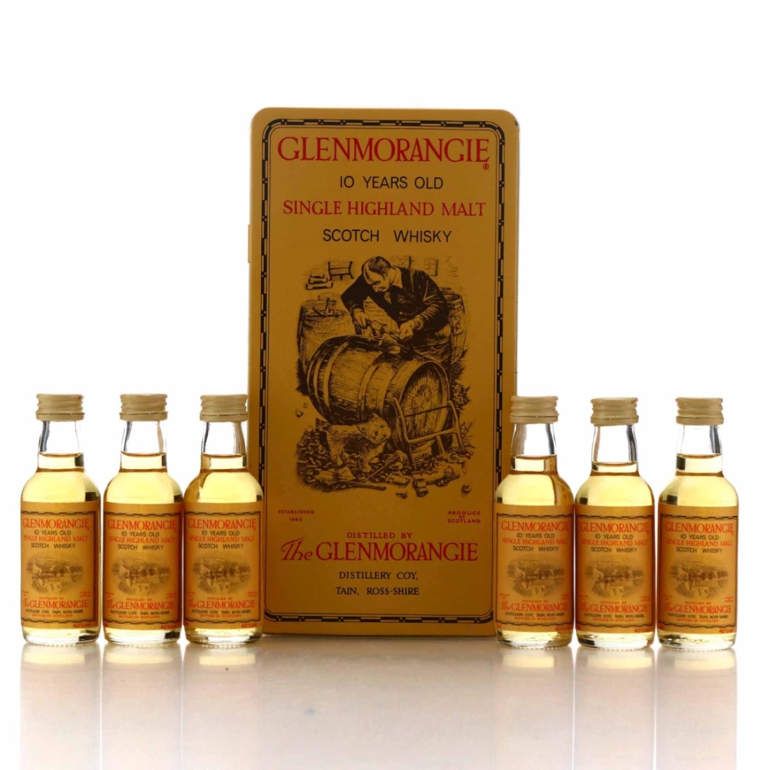 Glenmorangie 10 Year Old Miniature Gift Pack 6 x 5cl