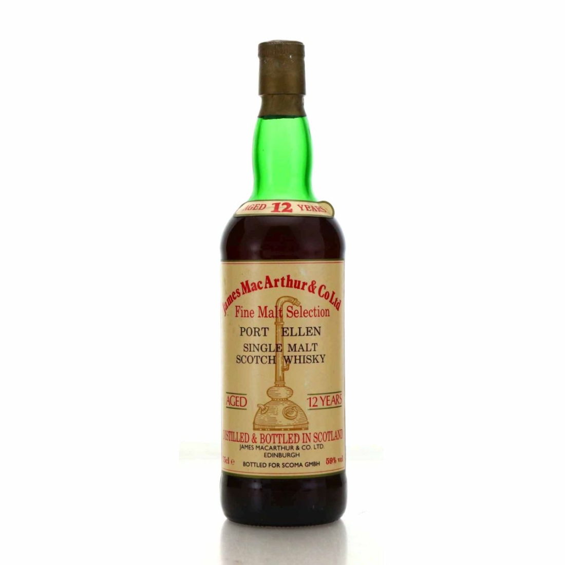 Image for Port Ellen 12 Year Old James MacArthur Cask Strength 59% / Scoma