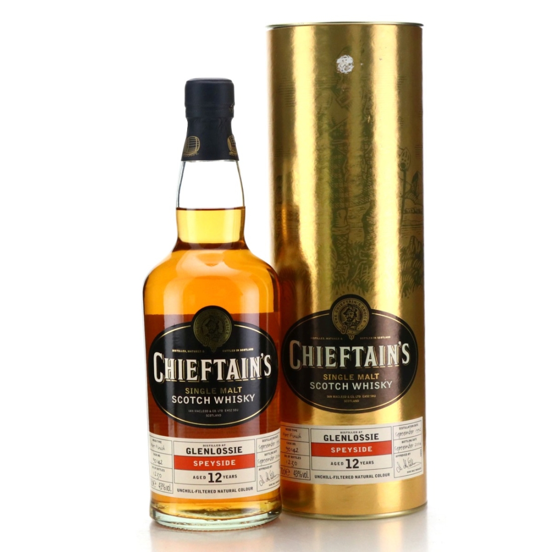 Glenlossie 1992 Chieftains's 12 Year Old