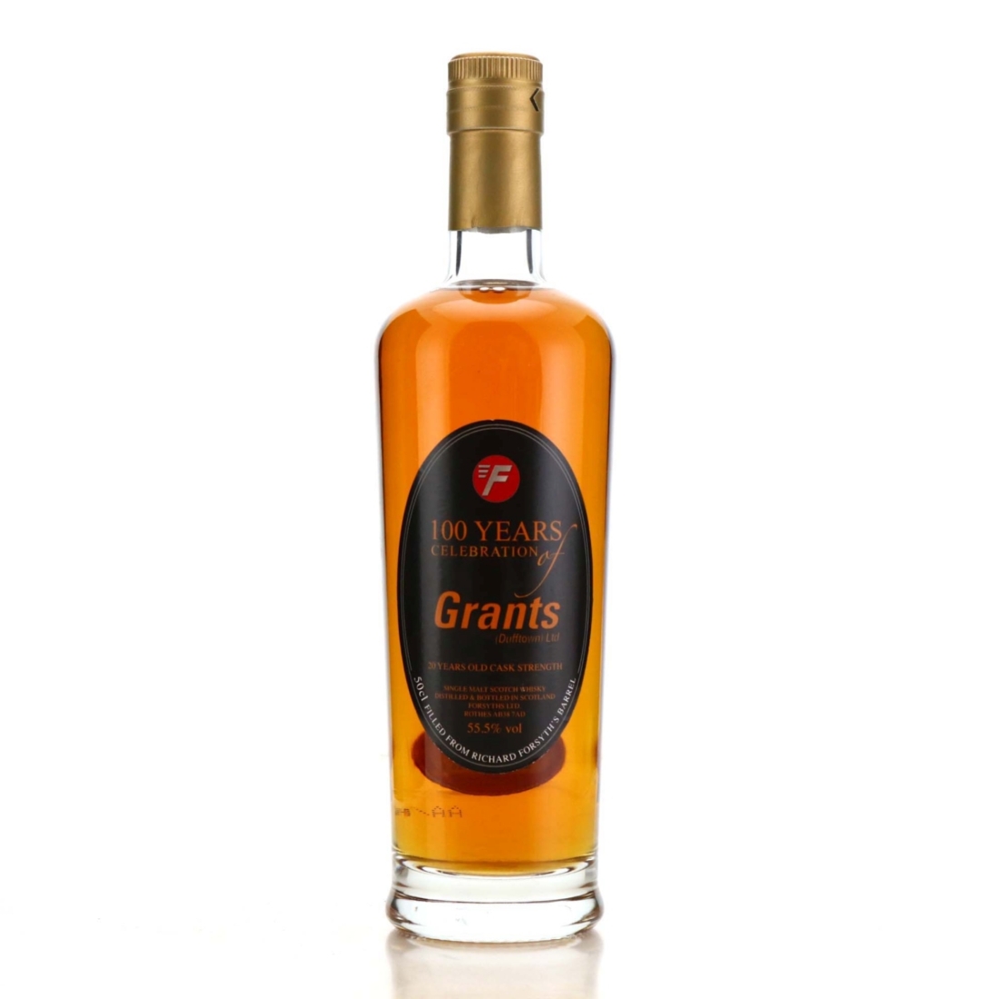 Speyside 20 Year Old Grants of Dufftown Cask Strength 50cl / 100 Years of Celebration