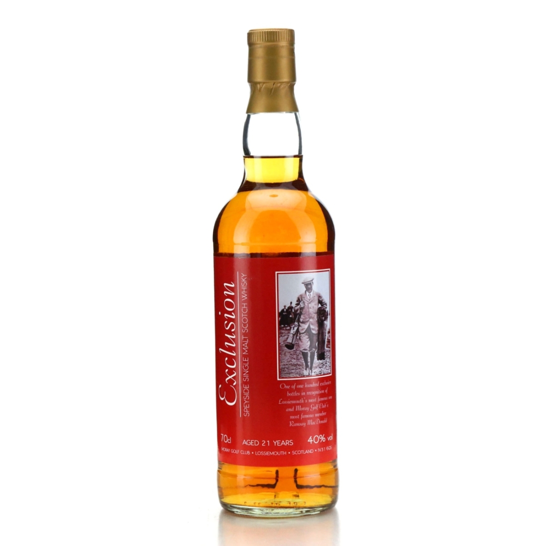 Glen Moray 21 Year Old Exclusion / Moray Golf Club