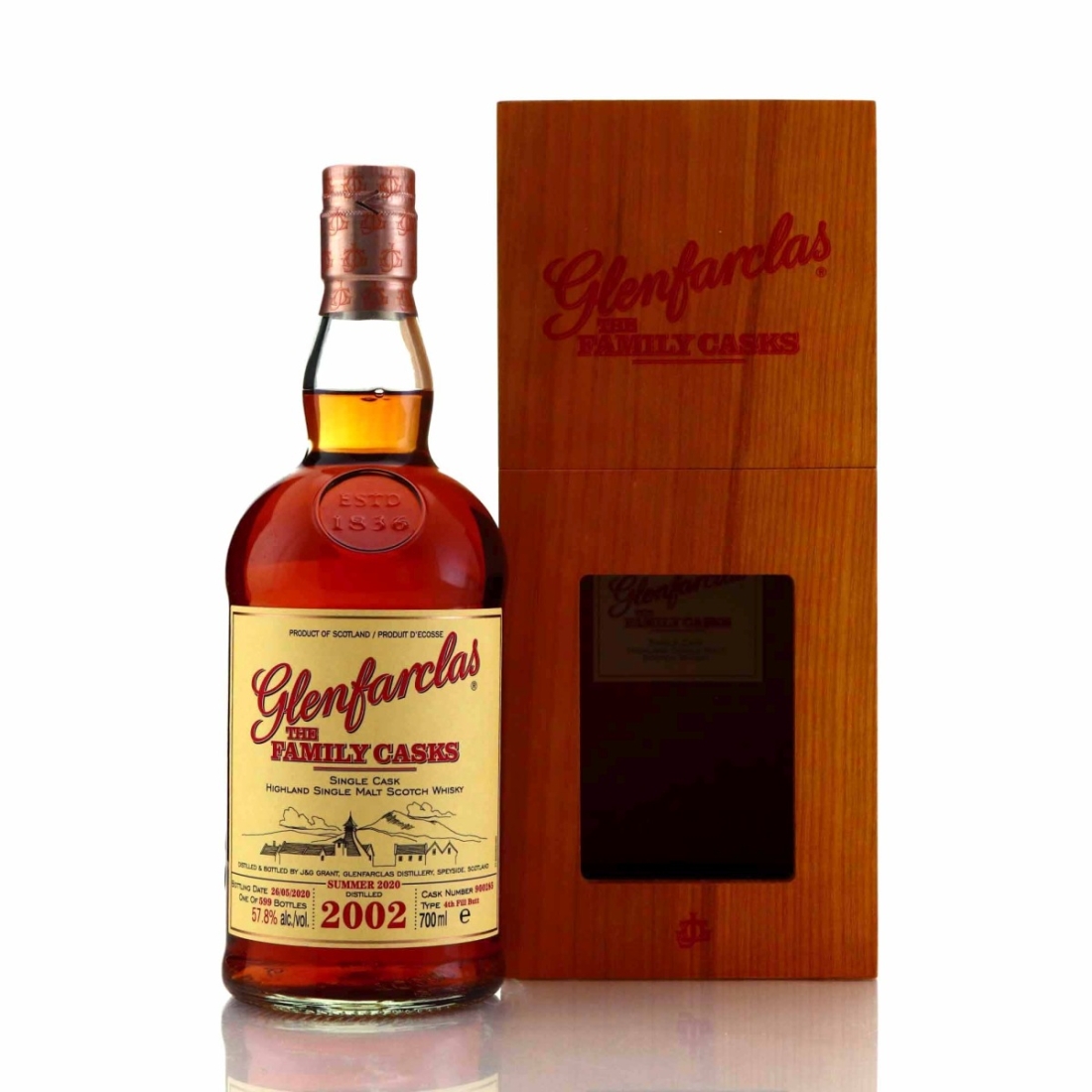 Glenfarclas 2002 Family Cask #900285 / Summer 2020