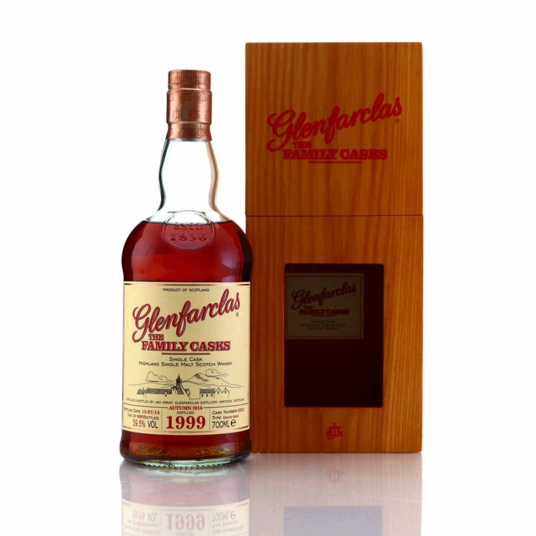 Glenfarclas 1999 Family Cask #6321 / Autumn 2014