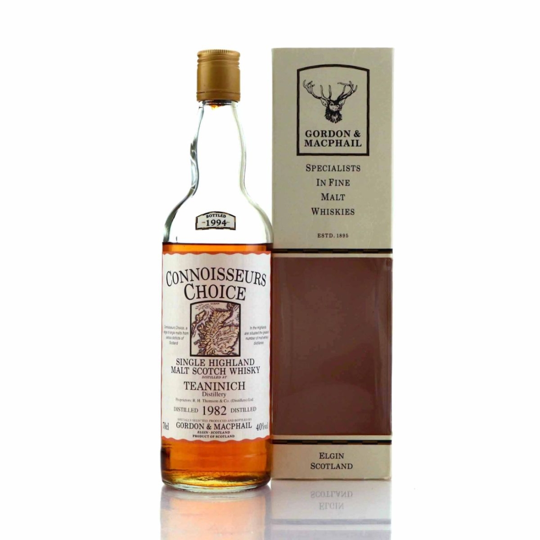 Teaninich 1982 Gordon and MacPhail bottled 1994