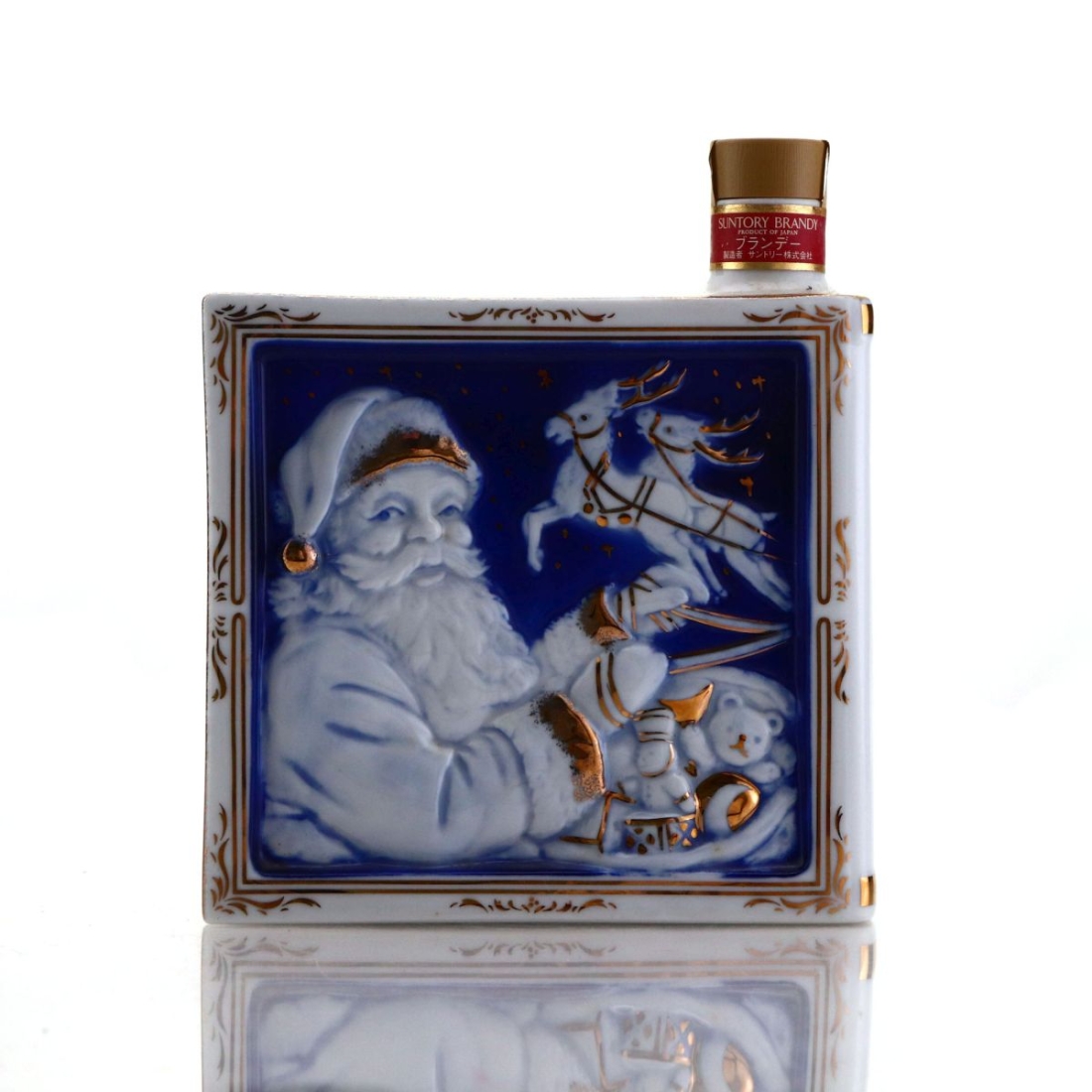 Suntory XO Brandy Decanter 60cl / Christmas 1997