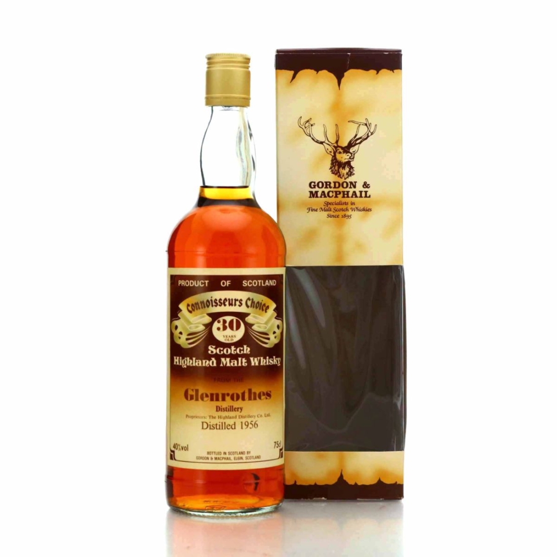 Glenrothes 1956 Gordon and MacPhail 30 Year Old