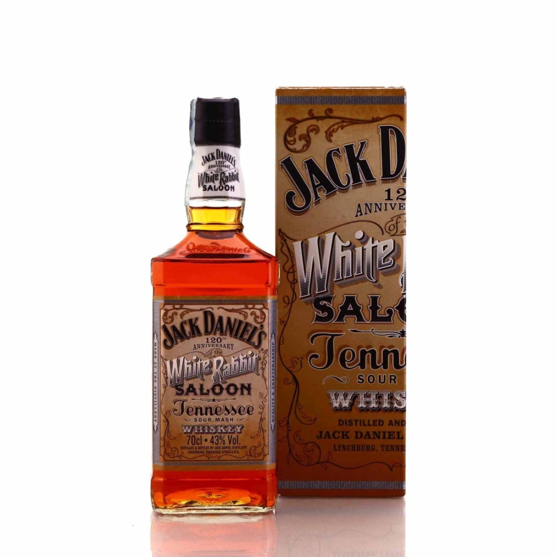 Jack Daniel's 120th Anniversary of White Rabbit Saloon 70cl