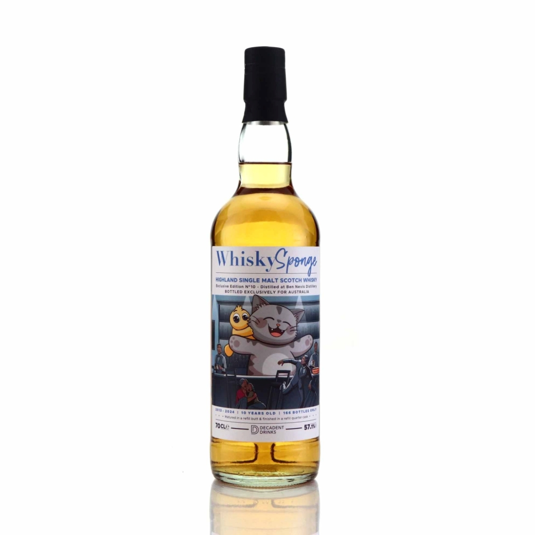 Ben Nevis 2013 Whisky Sponge 10 Year Old Exclusive Edition No.10 / Australia