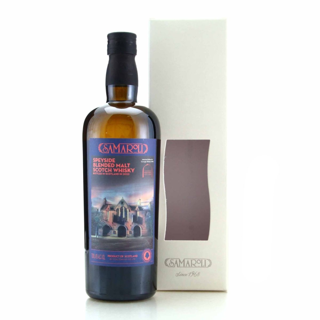 Samaroli Carnegie Whisky Cellars Blended Malt / Dornoch Whisky Festival 2024 - Bottle No.1
