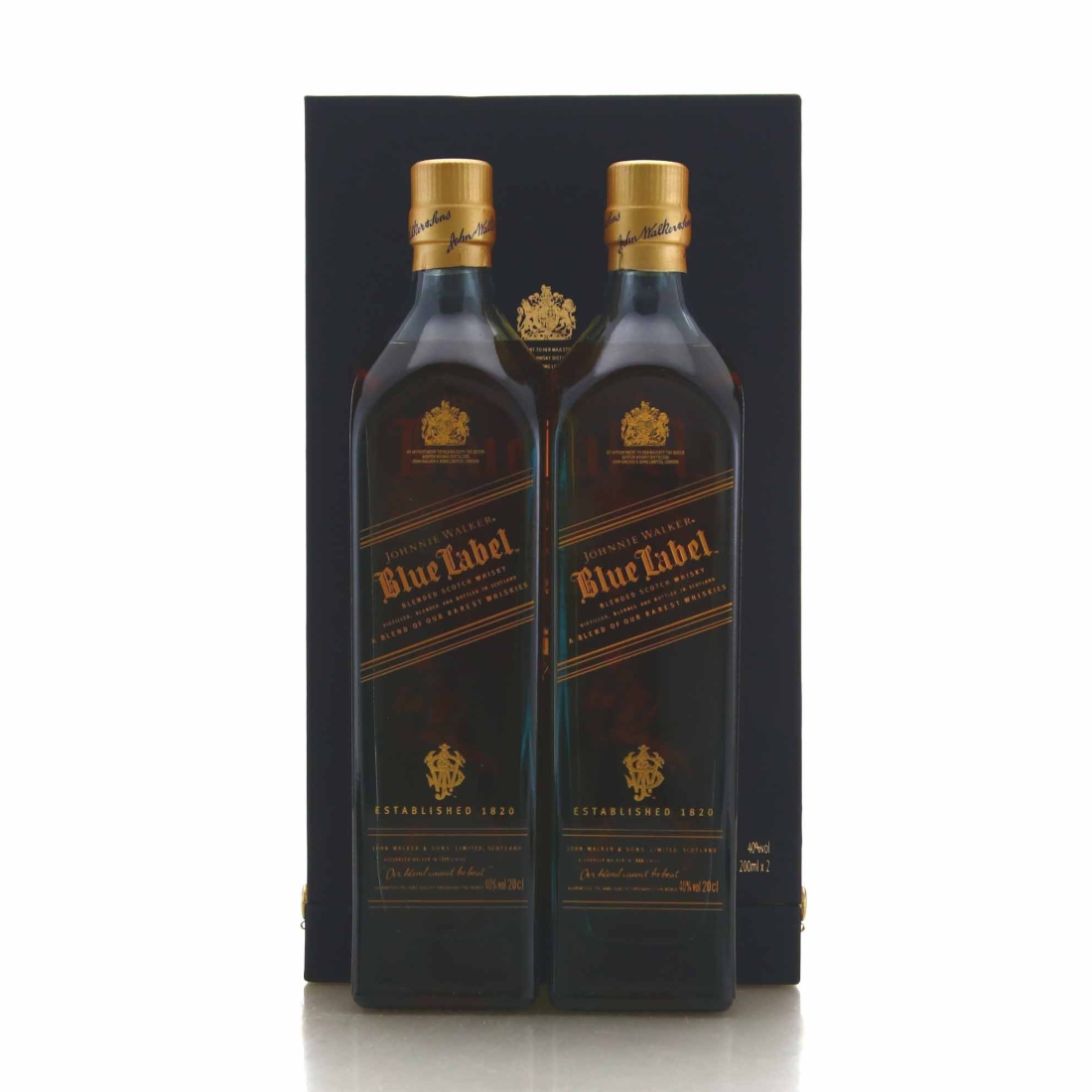Johnnie Walker Blue Label Keep Walking Together 2 x 20cl