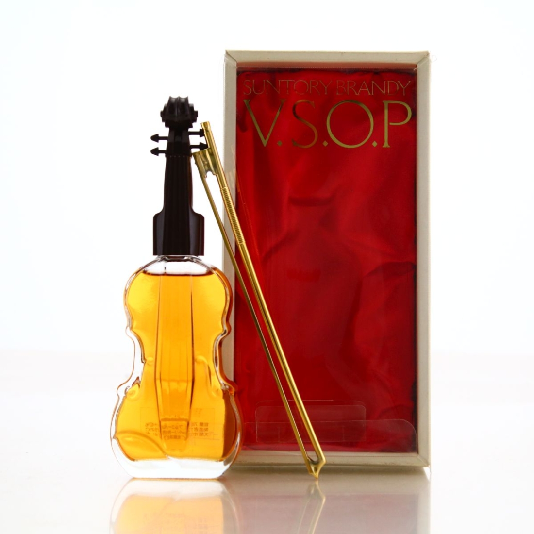 Suntory VSOP Brandy Violin Miniature
