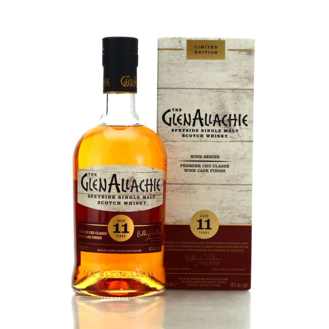 Glenallachie 11 Year Old Premier Cru Classe Wine Cask Finish