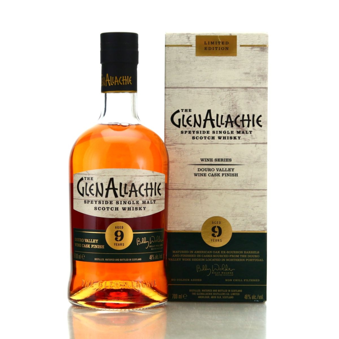 Glenallachie 9 Year Old Douro Valley Wine Cask Finish
