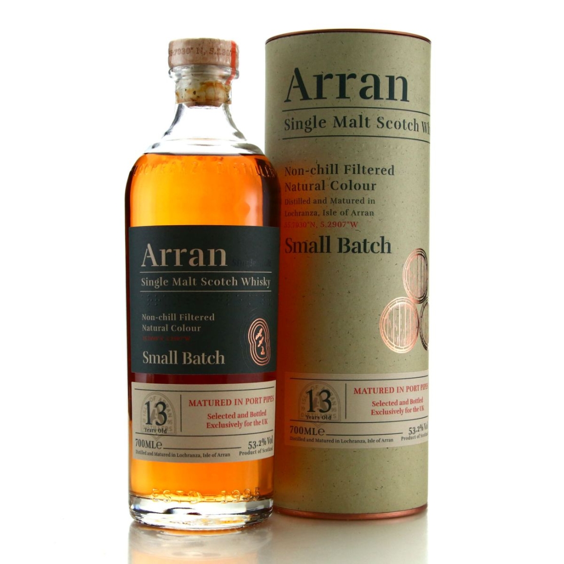 Arran 13 Year Old Small Batch Port Cask / UK