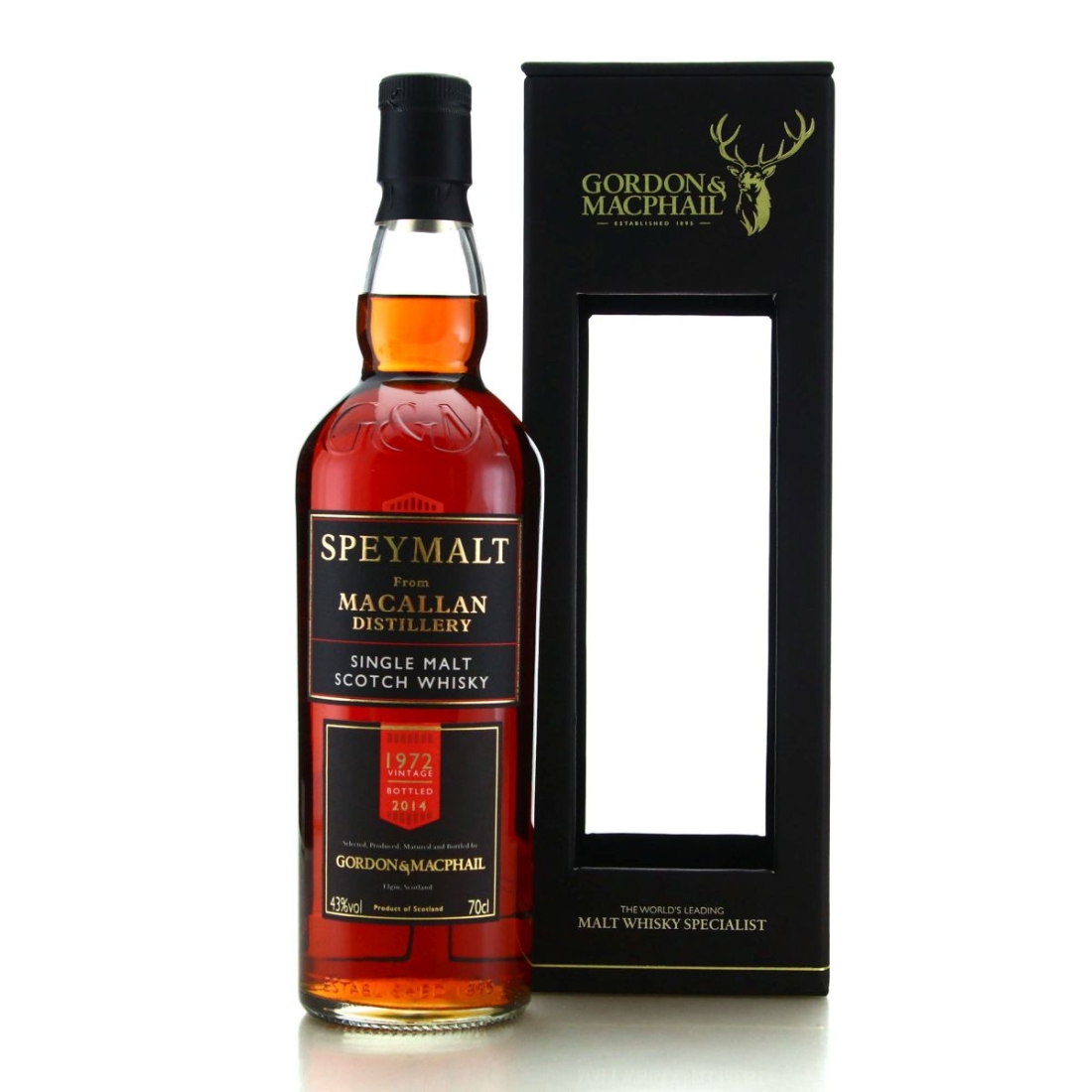 Macallan 1972 Gordon and MacPhail Speymalt bottled 2014