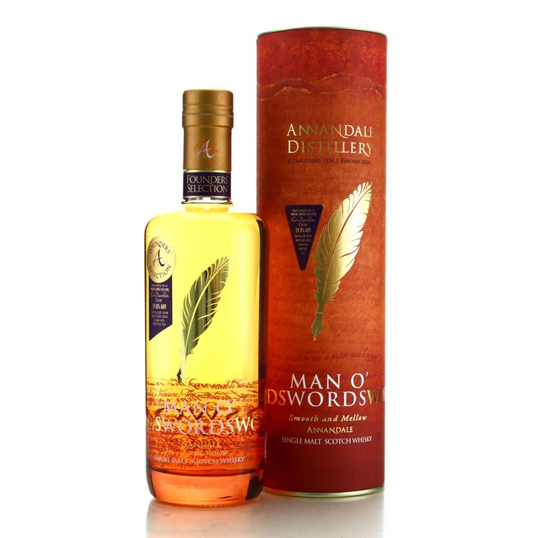 Annandale 2018 Man o' Words Founders' Selection
