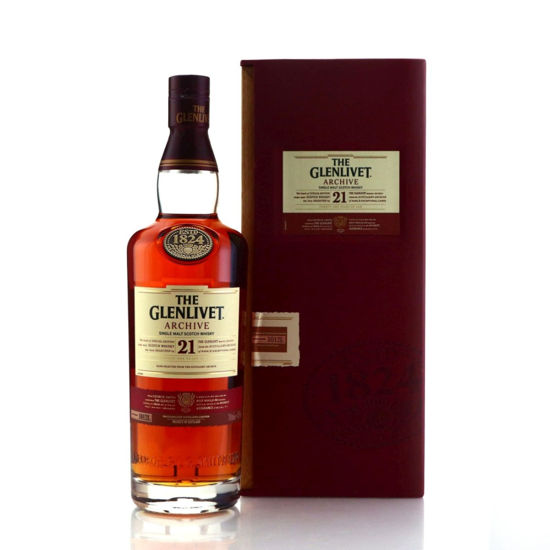 Glenlivet Archive 21 Year Old Batch #1012L