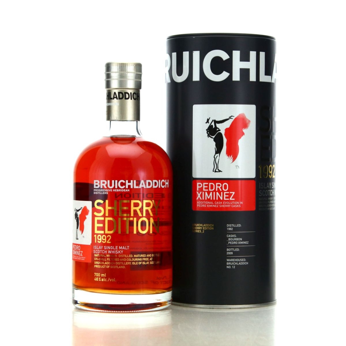 Bruichladdich 1992 Sherry Edition #2 / Pedro Ximenez - Signed
