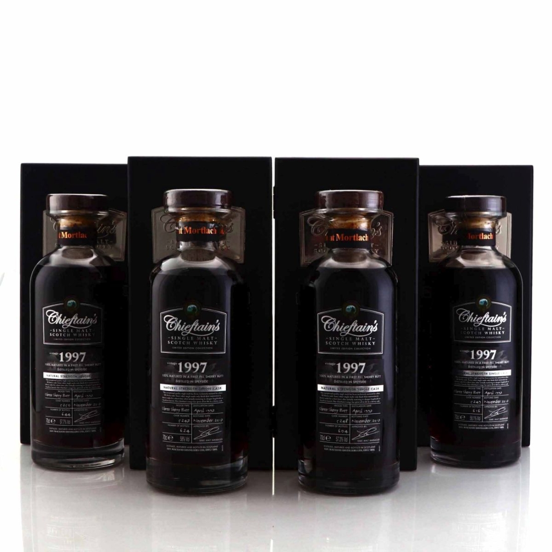 Mortlach 1997 Chieftain's 20 Year Old x 4 / Battle of Kawanakajima Collection