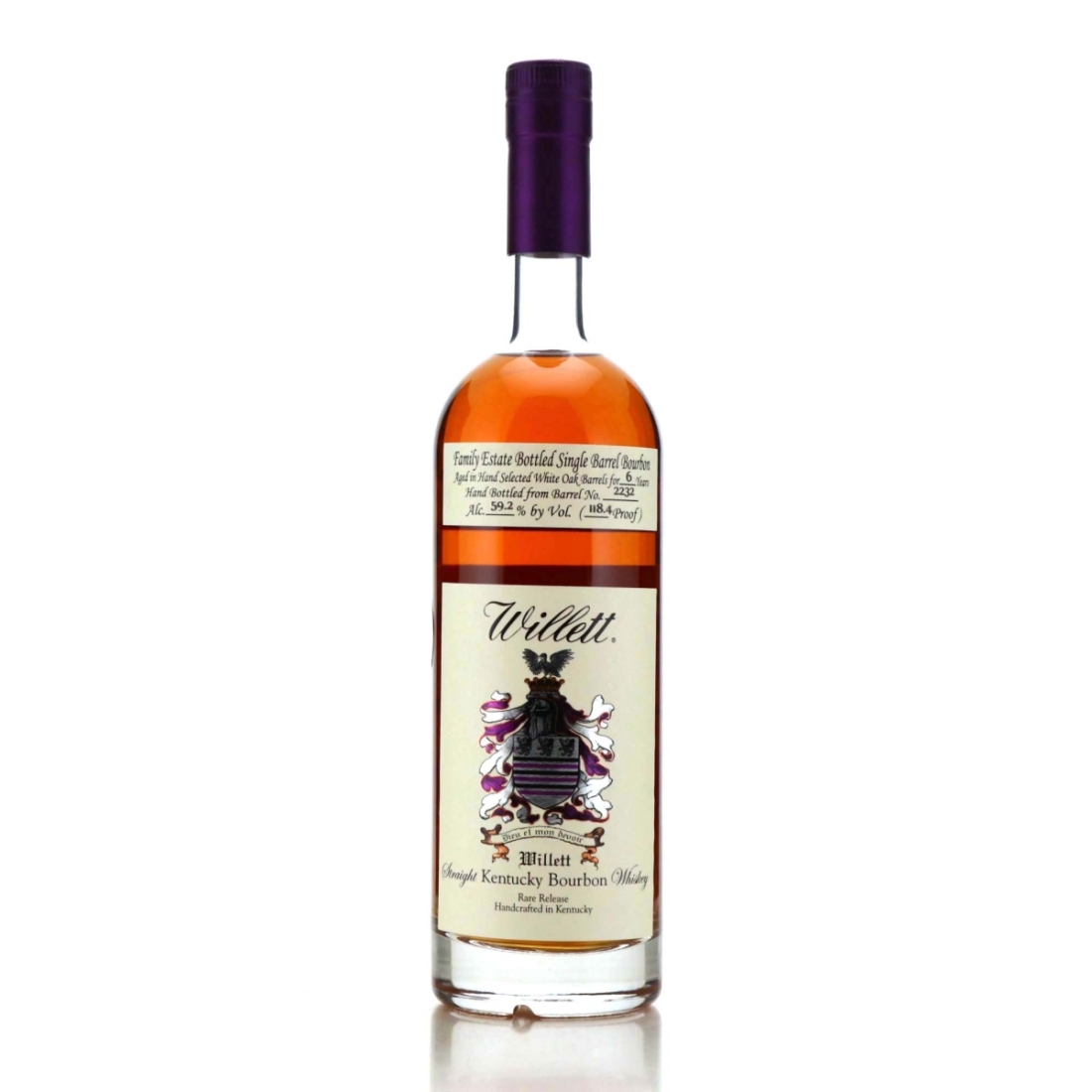 Willett Family Estate 6 Year Old Single Barrel Bourbon #2232 70cl / Berry Brothers & Rudd