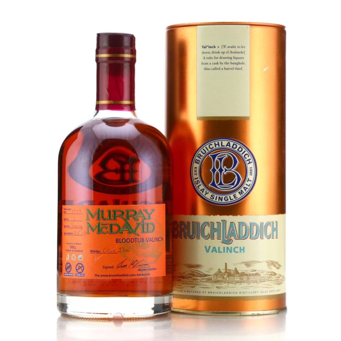Caol Ila 1993 Murray McDavid Bloodtub Valinch 50cl