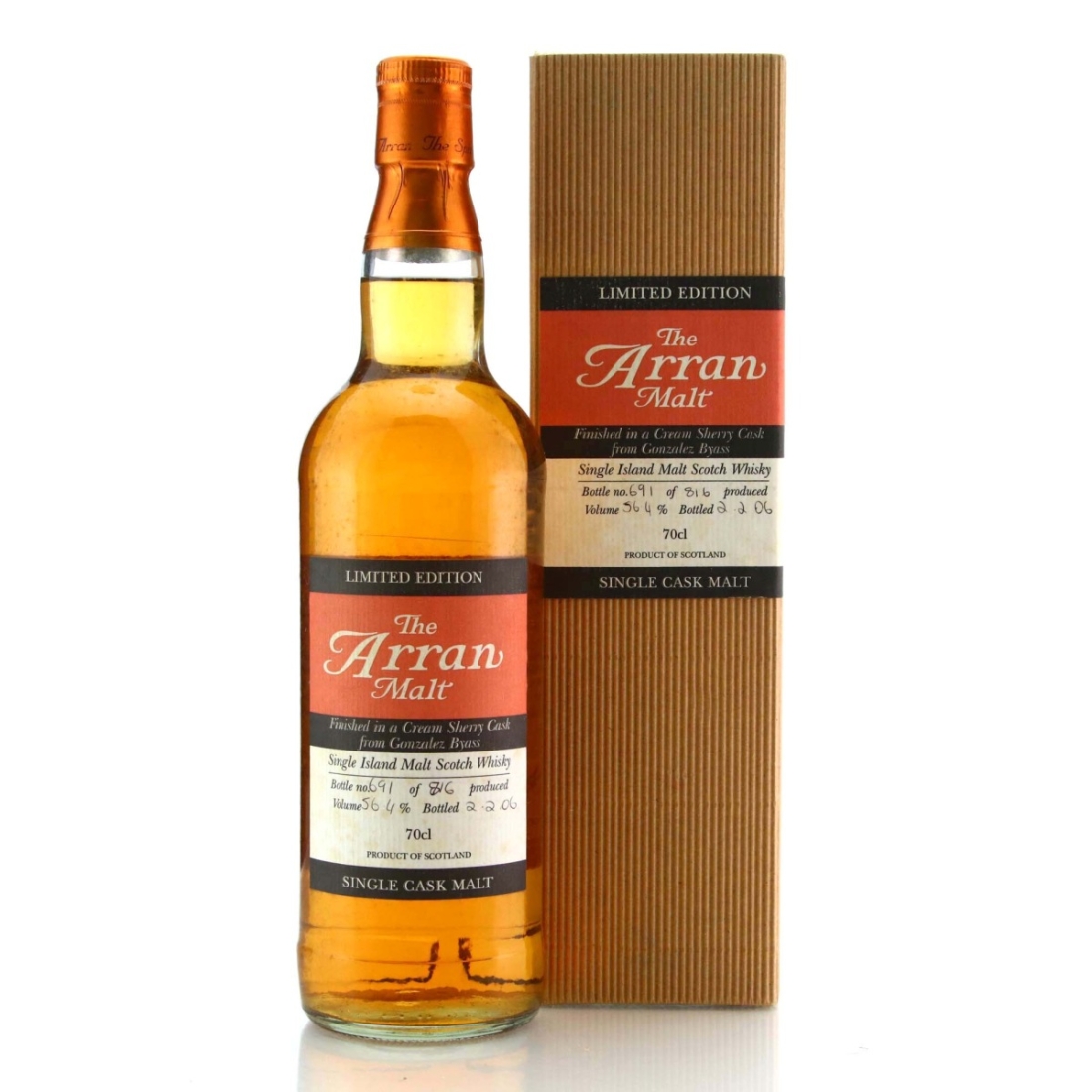 Arran Single Cask / Gonzalez Byass Sherry