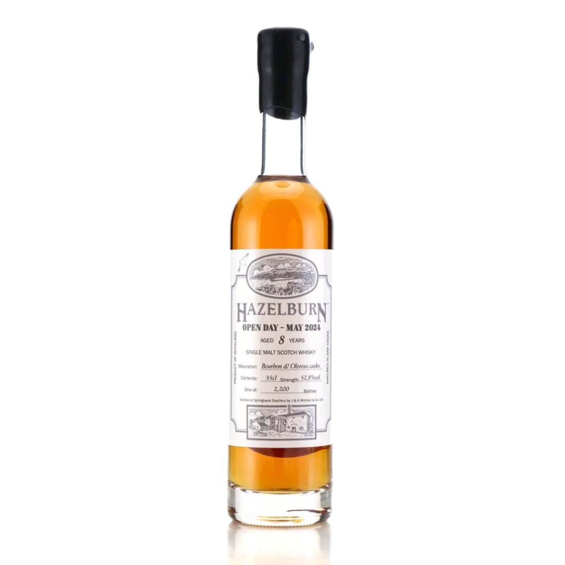 Hazelburn 8 Year Old  Bourbon and Oloroso Casks 35cl / Campbeltown Malts Festival 2024
