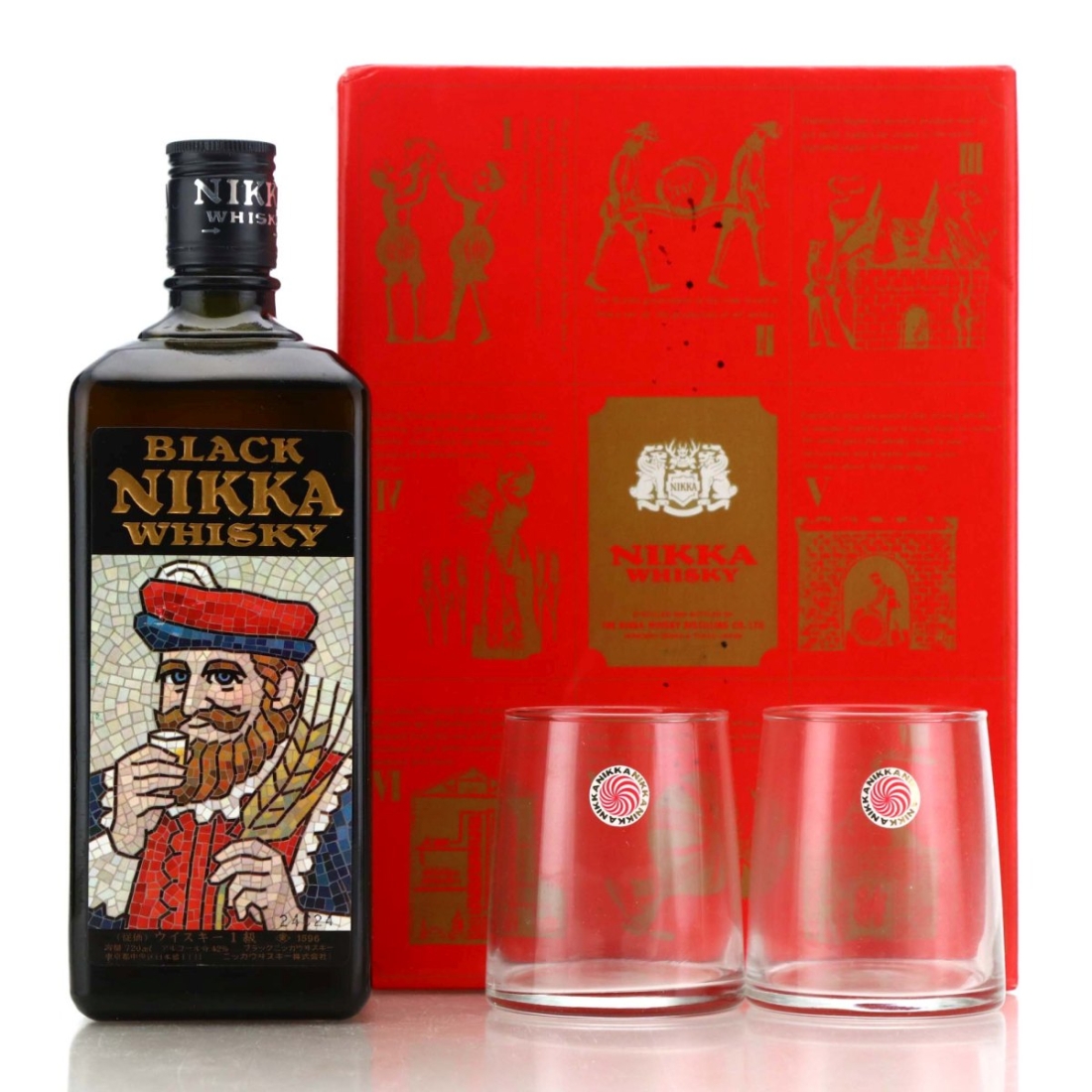Nikka Black Gift Pack 72cl