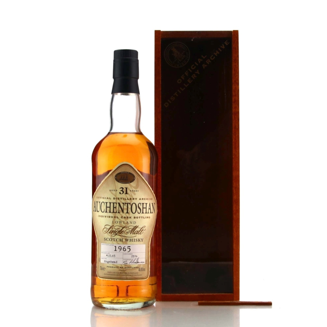 Auchentoshan 1965 Single Cask 31 Year Old #2506