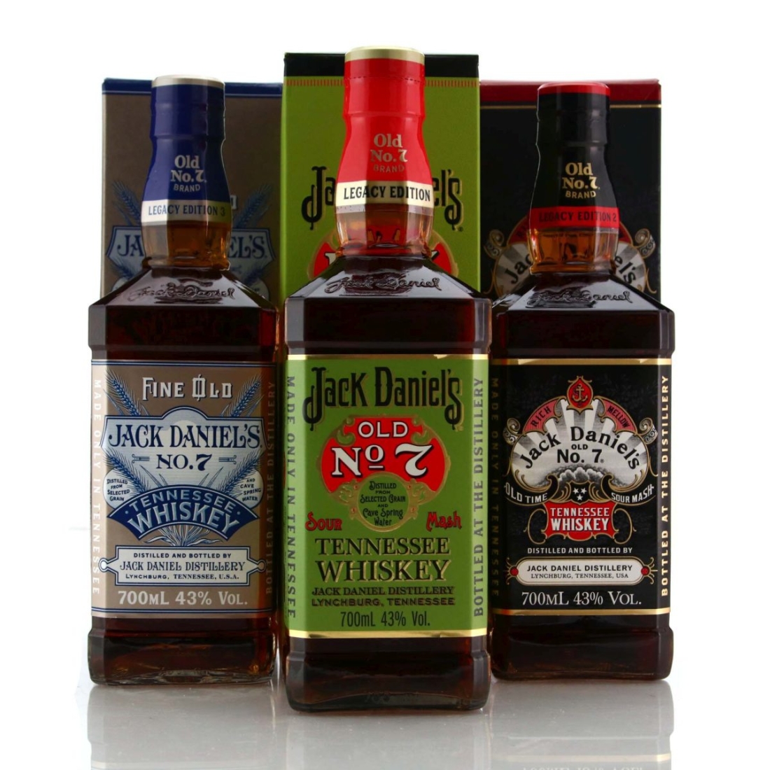Jack Daniel's Old No.7 Legacy Edition 1-3