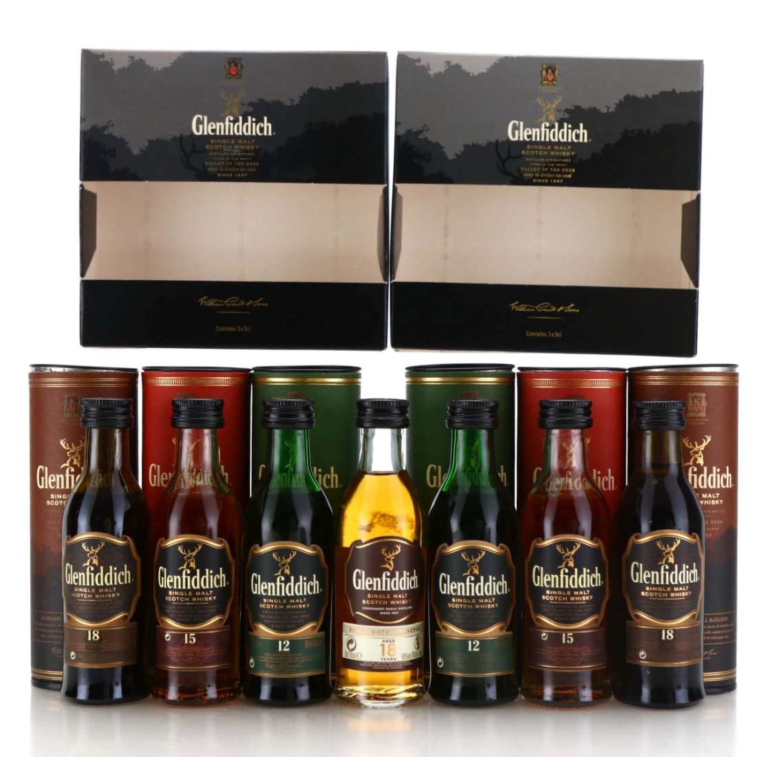 Glenfiddich Miniature 7 x 5cl