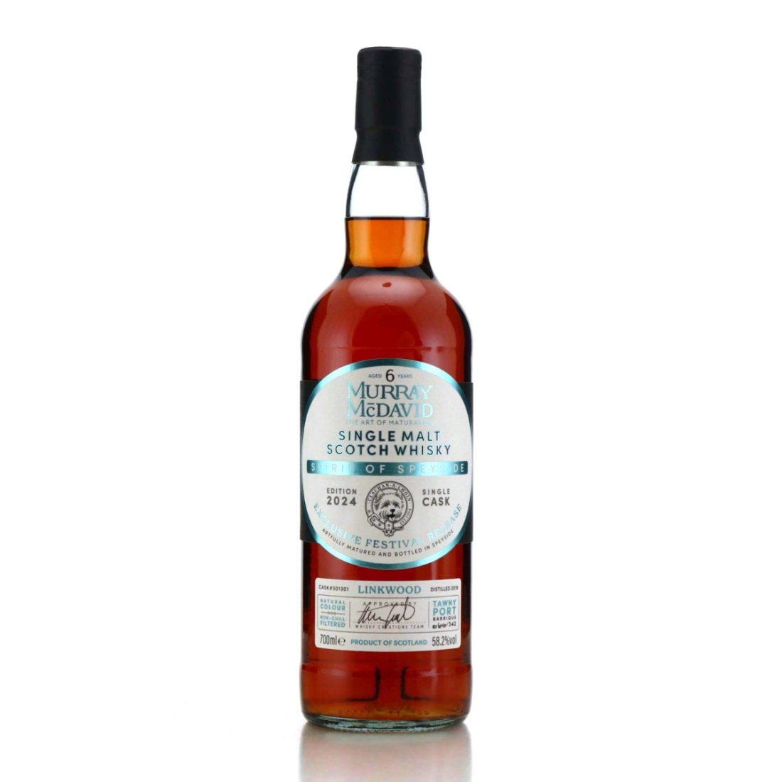 Linkwood 2018 Murray McDavid 6 Year Old / Spirit of Speyside festival - Distillery Baggers Charity Lot