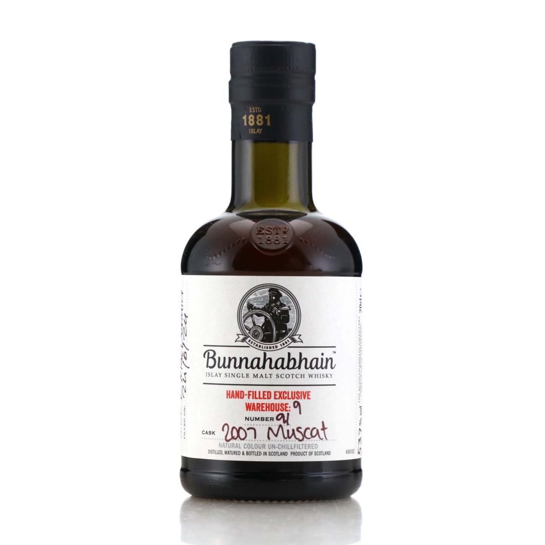 Bunnahabhain 2007 Hand Filled 20cl / Muscat - Distillery Baggers Charity Lot