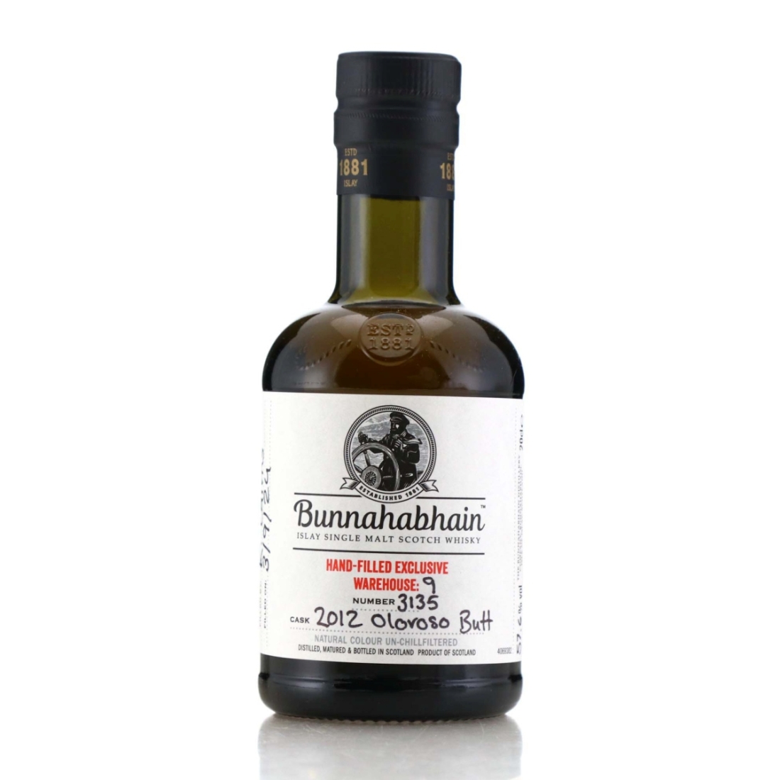 Bunnahabhain 2012 Hand Filled 20cl / Oloroso - Distillery Baggers Charity Lot
